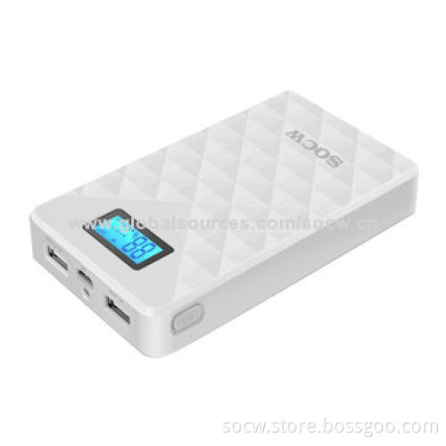 15,000mAh Power Bank with LCD Screen